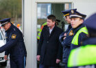 Besuch Grenzkontrollstelle Staatssekretär Sandro Kirchner