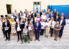 Innenminister Herrmann und alle Geehrten im Odeon