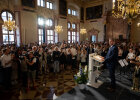 Blick in den Saal, Söder am Rednerpult