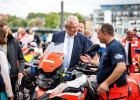 Festakt zum 40jährigen Jubiläum Motorradstreifen BRK