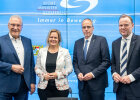 Gruppenbild: Herrmann, Faeser, Beuth, Grote