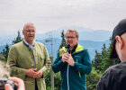 Herrmann und Stöttner im Interview auf Berg