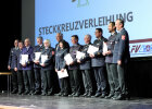 Gruppenfoto: Herrmann mit Geehrten