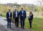 Gruppenfoto mit Innenminister Joachim Herrmann und teilnehmende Personen