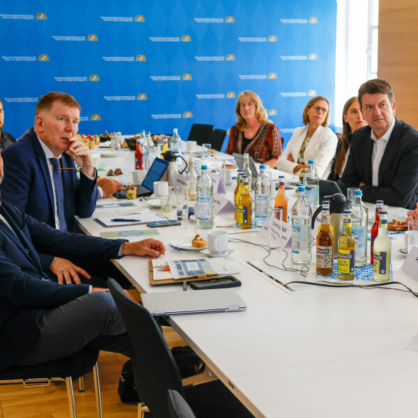 Blick in den Besprechungsraum