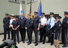 Gemeinsam mit Justizminister Winfried Bausback hat Innenminister Joachim Herrmann den Startschuss für den Trageversuch der neuen Polizeiuniform gegeben.