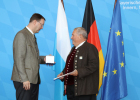 Überreichung der Ehrenmedaille für besondere Verdienste um den Sport in Bayern sowie einer Urkunde an die Geehrten
