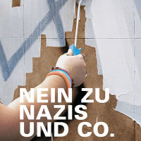 Cover der Broschüre 'Nein zu Nazis und Co.' 