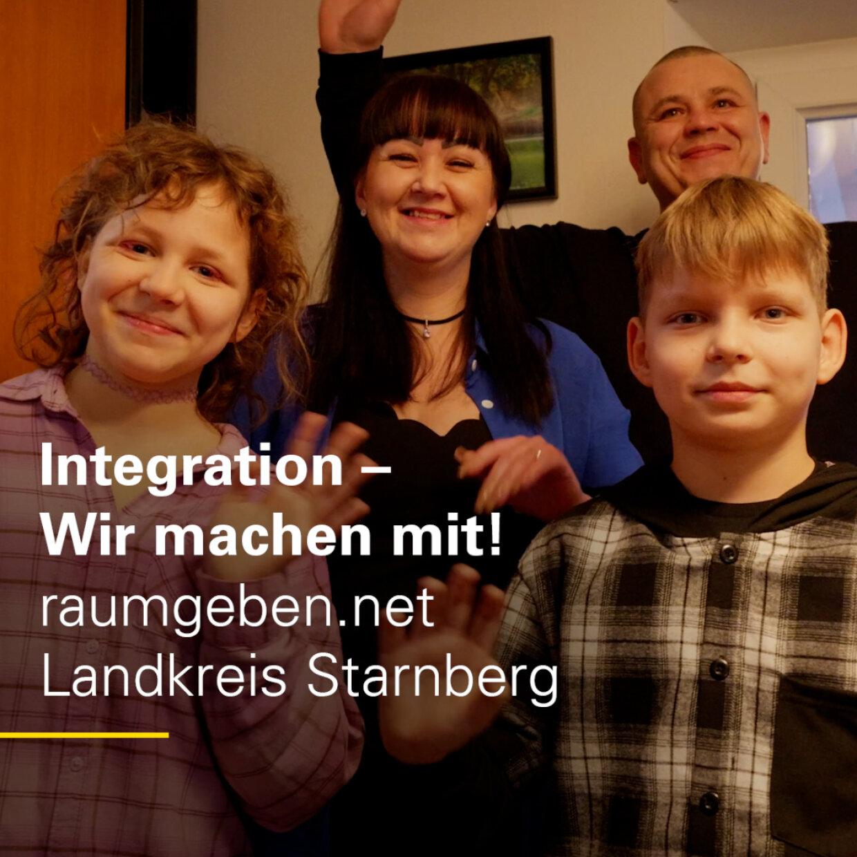 Vorschaubild zum Video: Integration - wir machen mit! raumgeben.net Landkreis Starnberg