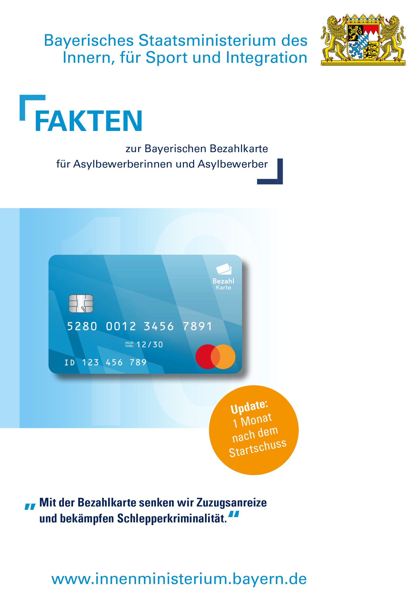 Factsheet Bezahlkarte Cover