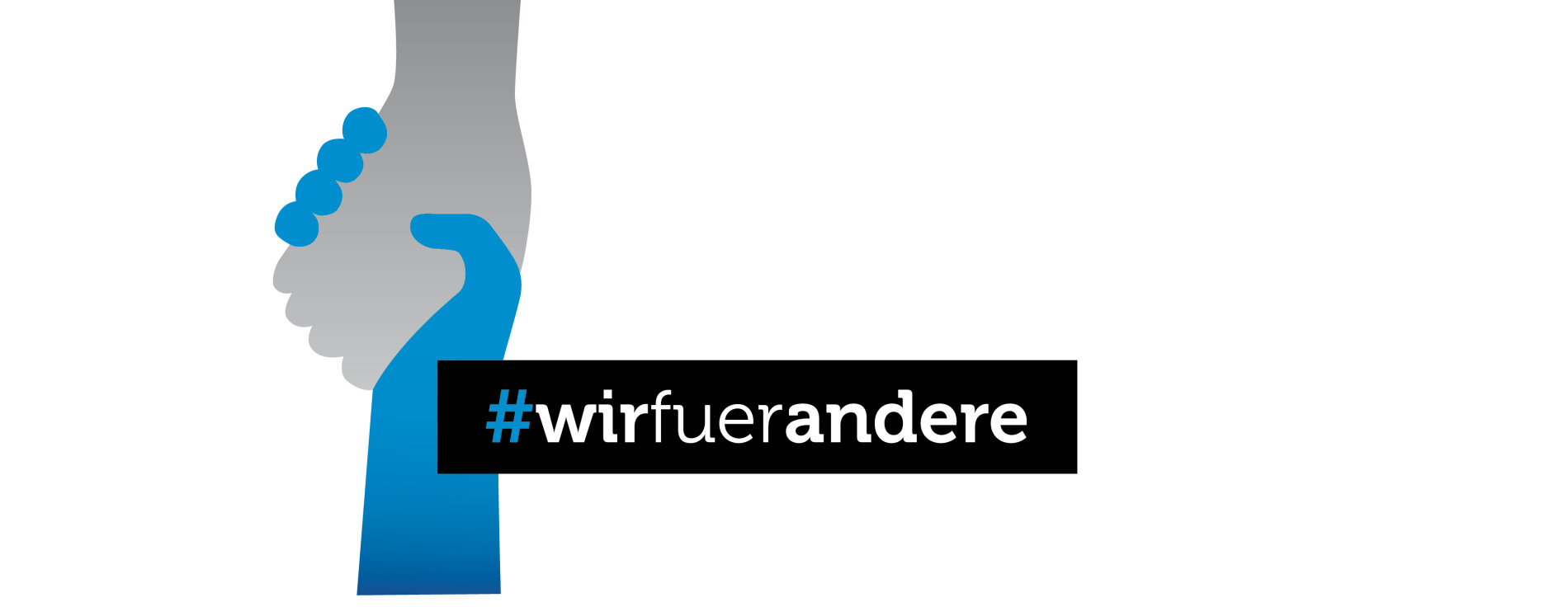 Logo #wirfuerandere